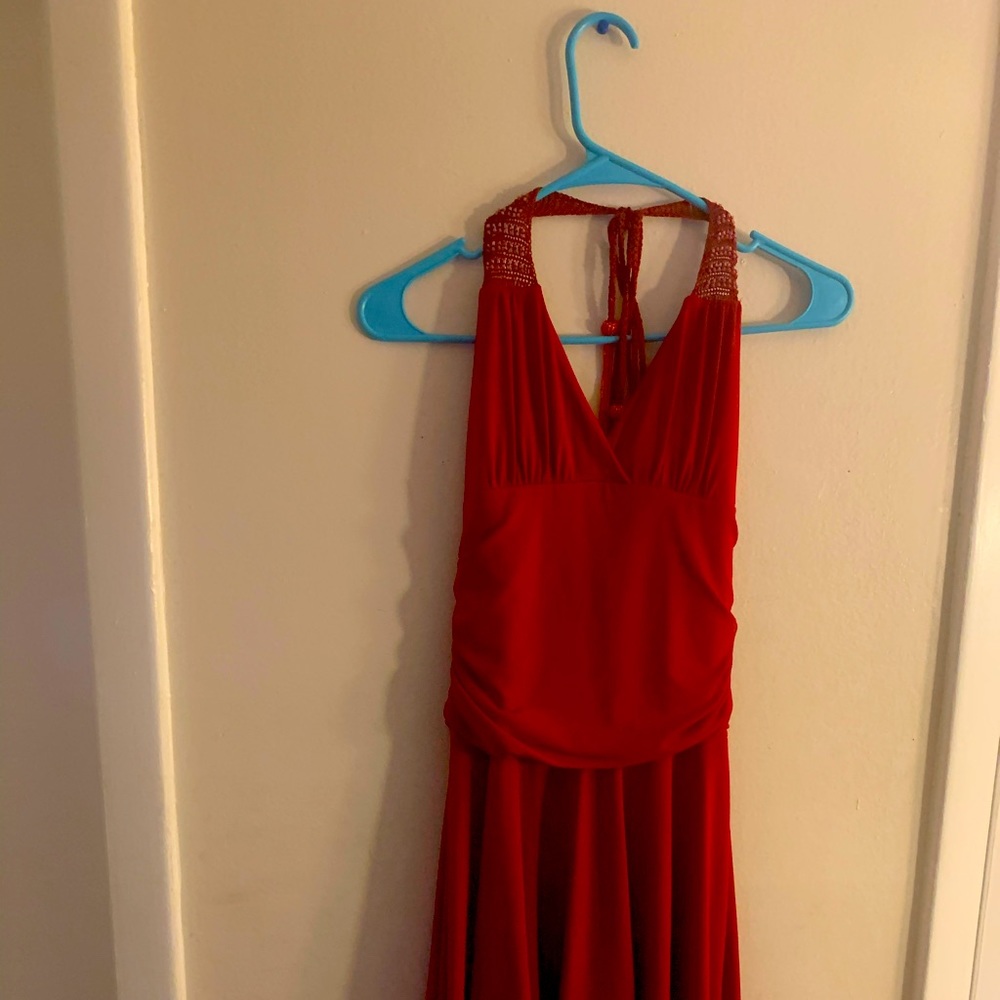 Beautiful red dress